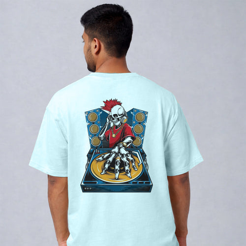 Beat the Drop Skeleton DJ T-Shirt – Streetwear Music Lover Tee for Men & Women