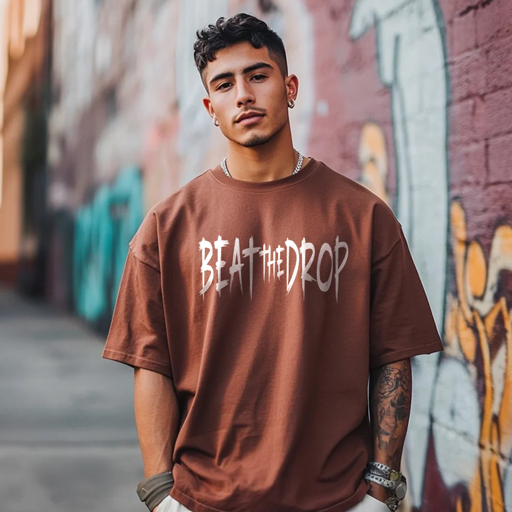 Beat the Drop Skeleton DJ T-Shirt – Streetwear Music Lover Tee for Men & Women