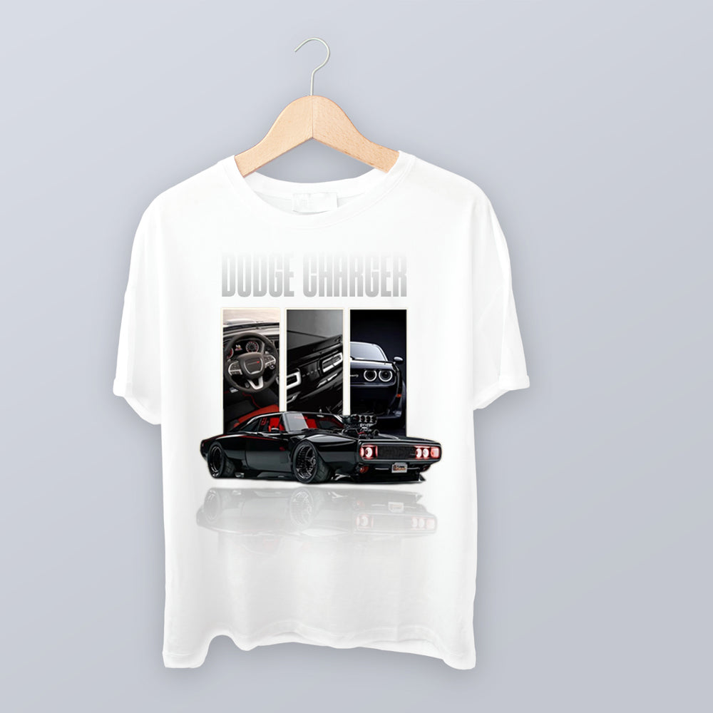 Dodge Charger T-Shirt for Men – Premium Streetwear Style