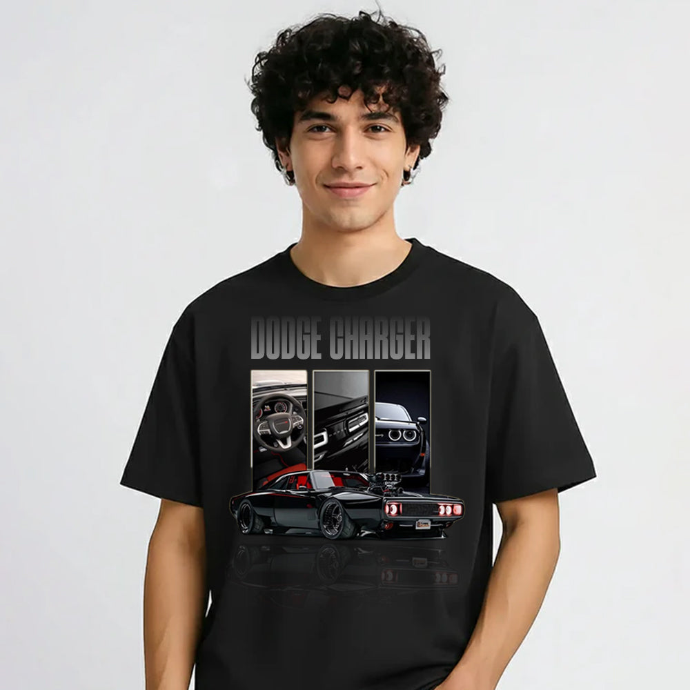 Dodge Charger T-Shirt for Men – Premium Streetwear Style