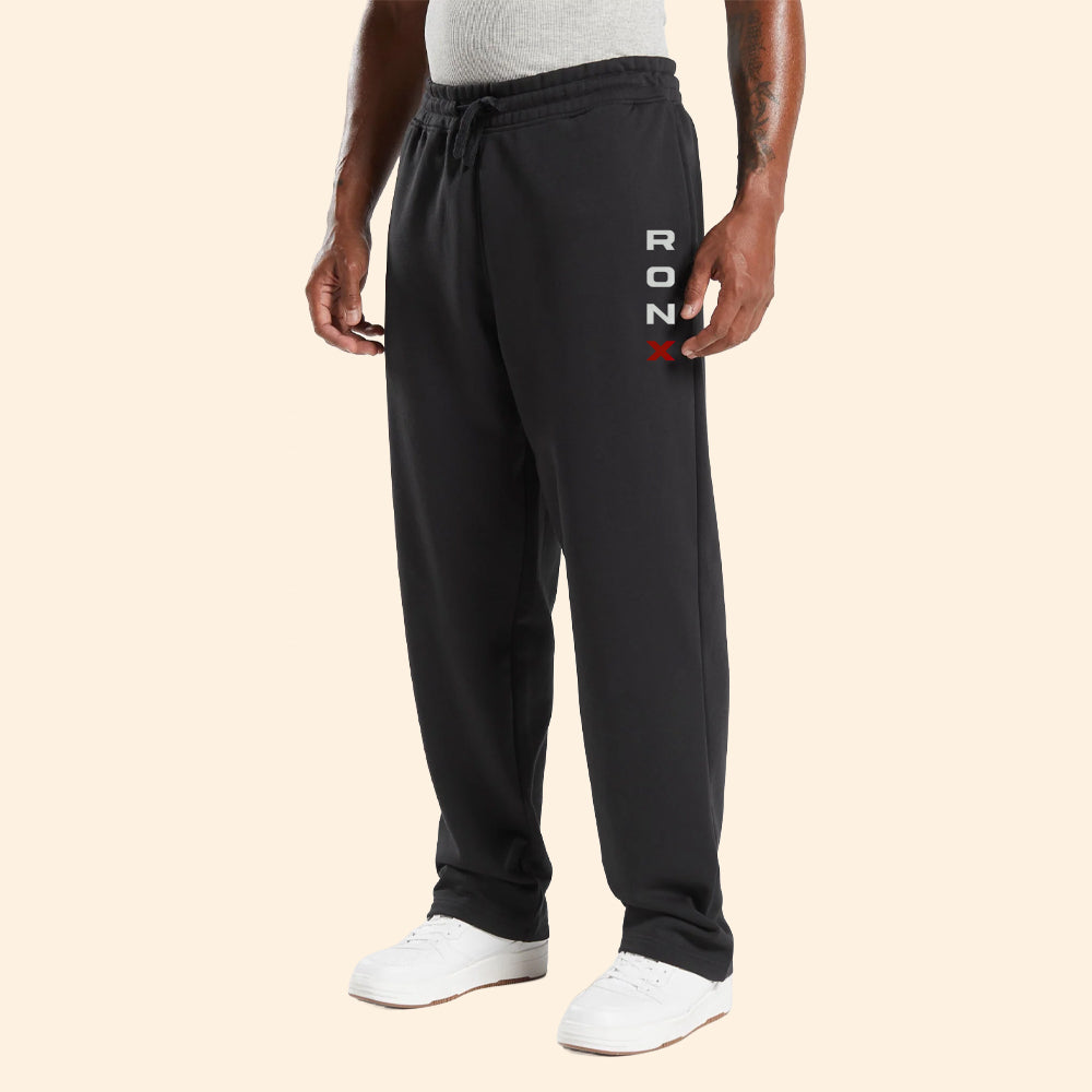 Ron-X Minimal Black Sweatpants